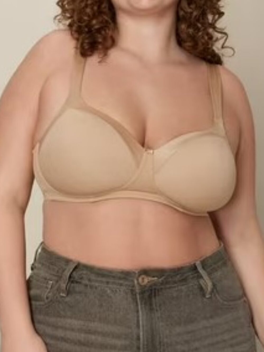Playtex 'Secrets' Full Figure Balconette Full-Coverage Wireless T-Shirt Bra 38DD